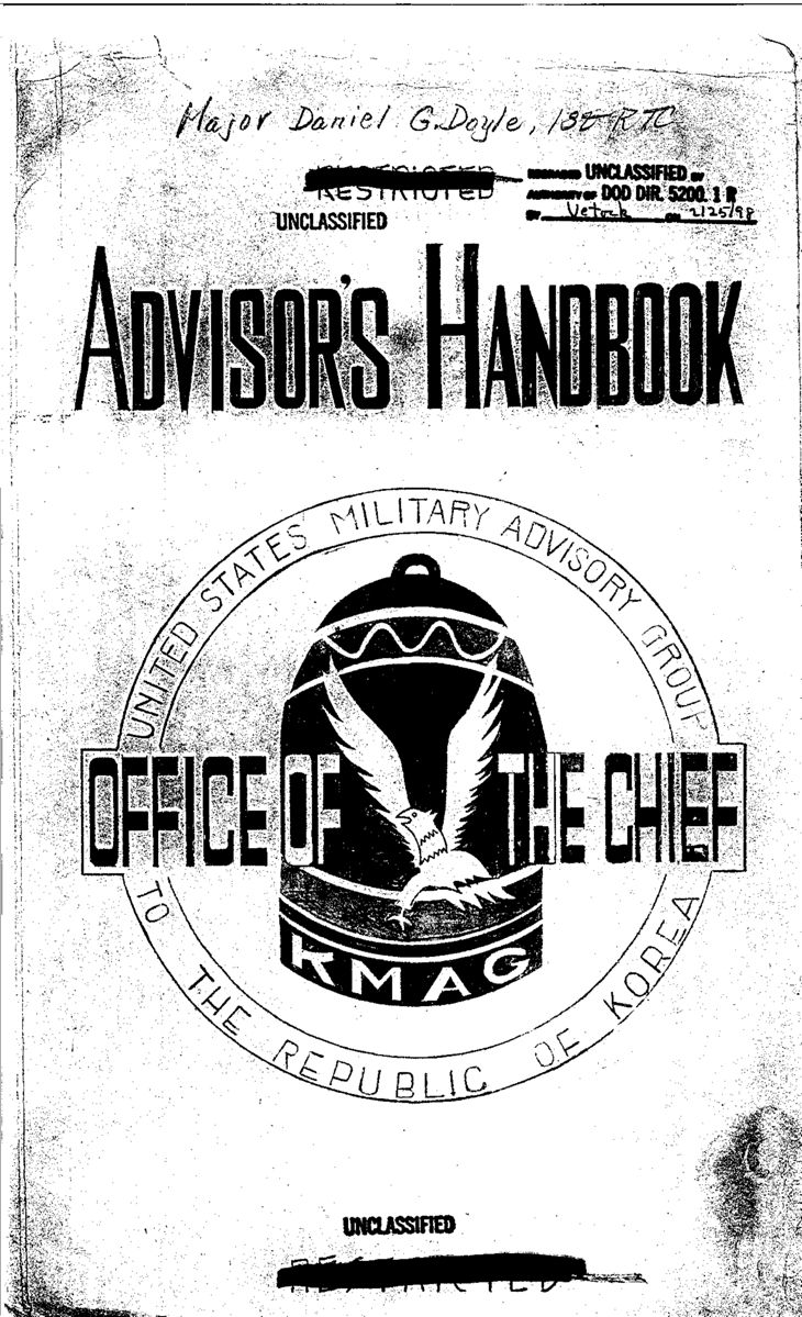 KMAG Advisors Handbook (Korea)