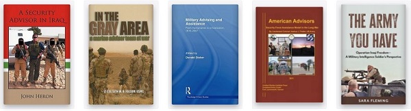 Books about Military Advisors in Iraq. Military Training Teams - MiTTs.